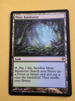 Misty Rainforest Zendikar Regular - Image 1 of 2