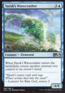 4X YAROK'S WAVECRASHER 081/280 CORE SET 2020 M20 MTG MAGIC NM X4 - Picture 1 of 1