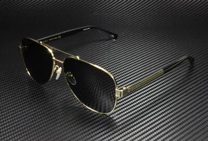 GUCCI GG0528S 006 Aviator Gold Black Grey Men's Sunglasses 63 mm - Picture 1 of 5