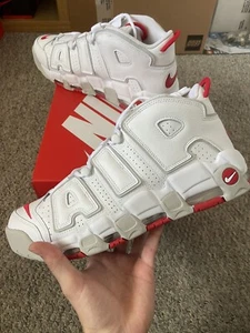Size UK 10.5 - Nike Air More Uptempo '96 White - Picture 1 of 3