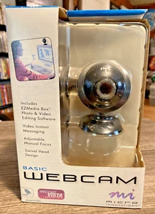 Micro Innovations Basic Webcam Neu Web Cam USB Modell PC/Internet IC50 Open Box - Bild 1 von 3
