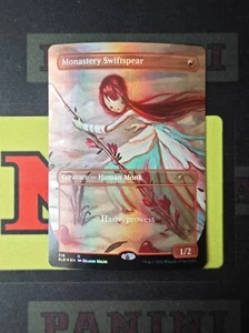 Magic The Gathering Foil Monastery Swiftspear Secret Lair Drop English 216 - Picture 1 of 2