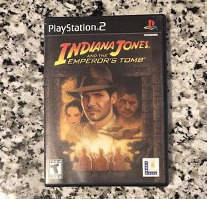 Indiana Jones and the Emperor's Tomb (PS2) No Manual - Tested! Free Shipping! - Picture 1 of 3