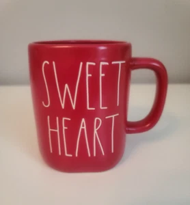 Rae Dunn Artisan Collection by Magenta Sweet Heart Red Mug Coffee Tea - Picture 1 of 8