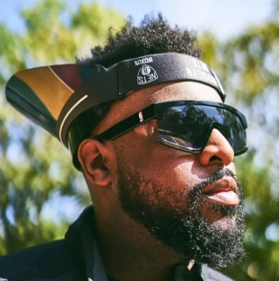 NBA IMATTA BRAND BROOKLYN NETS VISEIRA ESCUDO ÓCULOS GANCHO E LAÇO UNISSEX - Imagem 1 de 4