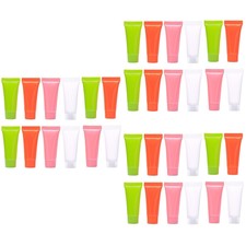 60 PEZZI 10ML TUBO LOZIONE BOTTIGLIE leggero di stoccaggio contenitori per Shampoo