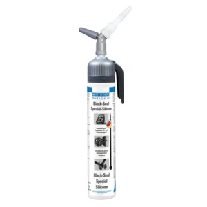 Silikon Spezial Black Seal Weicon 200ml schwarz öl- &  fettbeständig Presspack - Bild 1 von 2