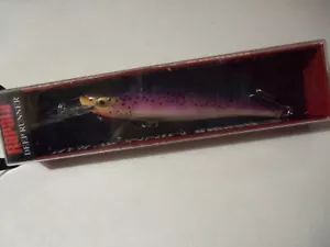 1 Rapala Minnow Rap Lure MR9 Purpledescent PD NUOVO CON SCATOLA - Foto 1 di 7