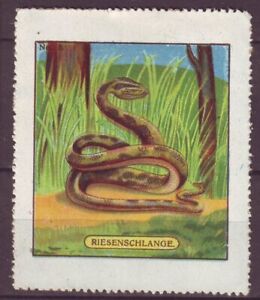 s6888/ Niemcy Plakat Znaczek # Wielki wąż