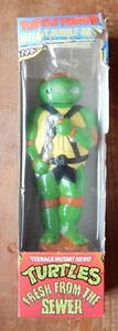 TEENAGE MUTANT HERO TURTLES 1990 TURTLE POWER BUBBLE BATH FRESH FROM THE SEWER M - Picture 1 of 13