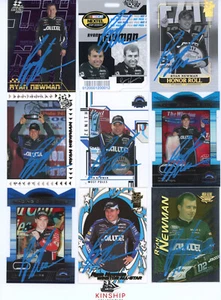 Ryan Newman signed Trading Card Lot Nascar Auto Assorted (9 total) LOT 2 - Picture 1 of 1