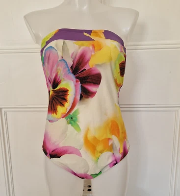 Maryan Mehlhorn Bandeau Pensamiento Una Pieza Talla 14 C Foto 1 de 4