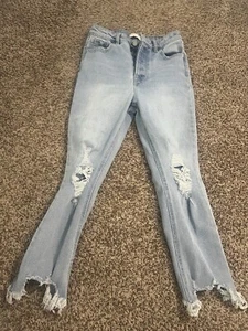 Chelsea & Violet Girls Jeans Size 12(a76) - Picture 1 of 9