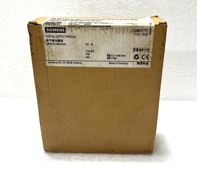 Siemens 6ES7 322-8BF00-0AB0 SIMATIC S7-300 Digital Output Module - Image 1 of 3