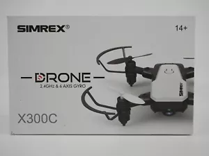 SIMREX X300C Mini Cámara Drone 720P HD FPV RC Cuadricóptero Plegable 6 Ejes Giroscopio - Imagen 1 de 21