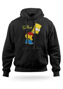 Felpa Con Cappuccio Bart Simpson - Picture 1 of 2