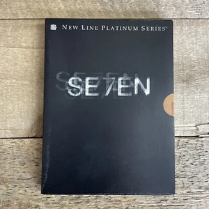 Seven (New Line Platinum Series) DVD VERY GOOD 2 Disc Set Morgan Freeman - Picture 1 of 11