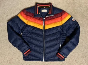Marine Layer x Lost and Found down Zurich puffer jacket SMALL mens Men's ZIP - Picture 1 of 19