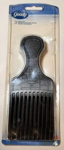 Vintage 2002 GOODY large lifts Crocodile 3 Picks Comb NOS Multi Color RARE Ombre - Picture 1 of 9