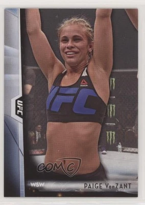 2016 UFC High Impact Topps Online Exclusive Femme Fighters Paige VanZant #8 - Image 1 of 2