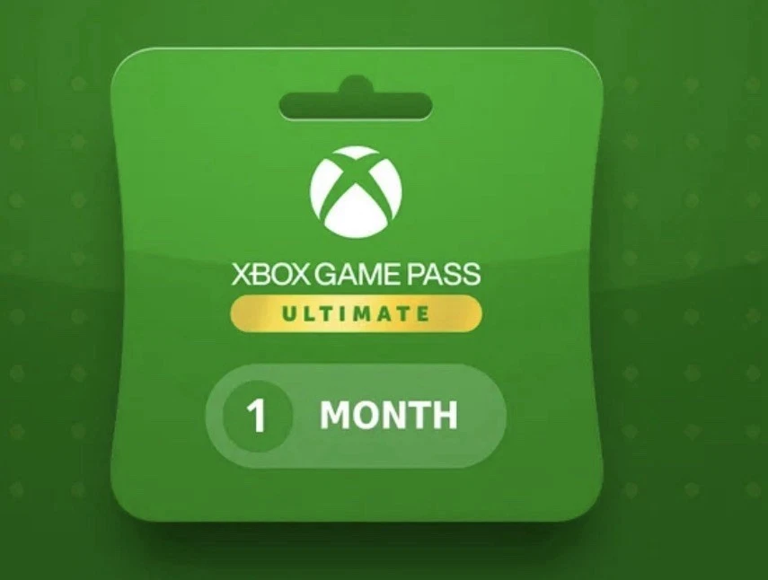 Xbox Game Pass Ultimate - 1 个月订阅卡美国(非堆叠) — 第 1/1 张图片