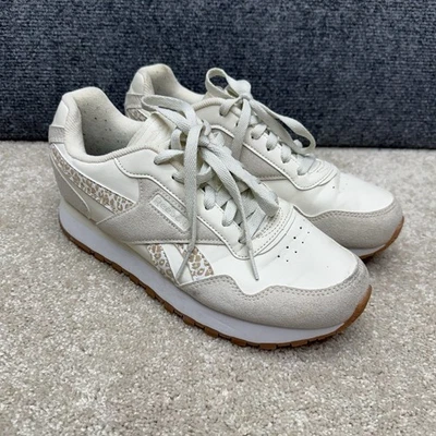 Reebok классический низкий верхний туфли кроссовки леопард печать женщин размер 8 ortholite - Изображение 1 из 4