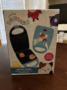 SWEET ORIGINAL SQUISHMALLOWS WAFFLE MAKER CAM INGRED MIRREN JUNIE SHAPED WAFFLES - Picture 1 of 9