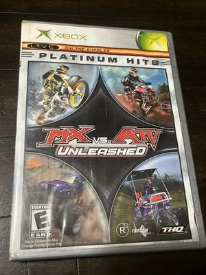 🏍️ MX vs. ATV Unleashed Game Disc for Original Xbox Platinum Hits 🏎️ - Image 1 of 3