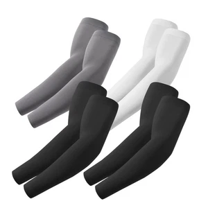 4 Pairs Cooling UV Sun Protection Arm Sleeves Sports Compression Sleeves - Bild 1 von 7