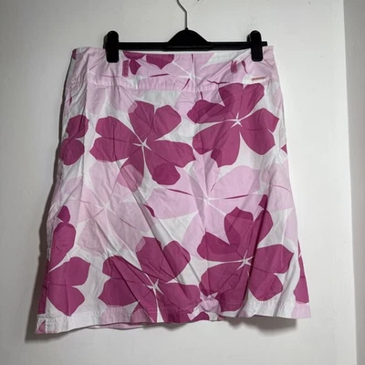 Womens Elle Skirt Size 16 Floral Y2K Pink  - Image 1 of 4
