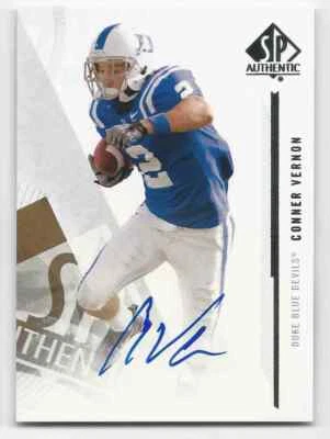 2013 SP Authentic Autographs Conner Vernon Auto #41 - Image 1 of 2