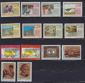 HONDURAS ANNI '70 SET NUOVI DI ZECCA C531-C536, C628-C635 - Foto 1 di 1