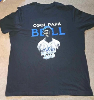 Genial Camisa de Béisbol Papa Bell St Louis Stars Liga Negra 2XL Foto 1 de 4