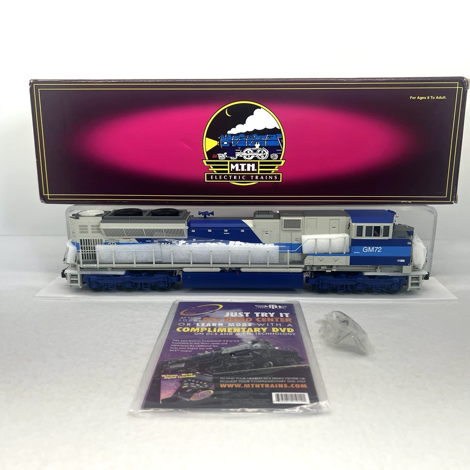 MTH Premier 20-2622-3 EMD Demonstrator Non-Powered SD70ACe Diesel O New #GM72 - Image 1 of 4