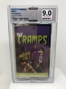 What's Inside a Girl? - The Cramps - Graded 9.0 4/5 Cassette Sealed REWIND - Imagen 1 de 2