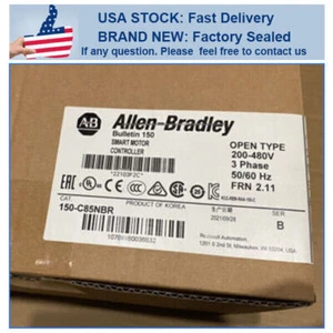 NUOVO Allen-Bradley 150-C85NBR SER B SMC Smart Motor Controller 150C85NBR AB - Foto 1 di 4