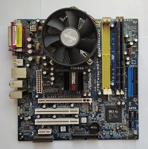 ASRock 775Twins-HDTV Mobo con CPU Pentium D 915 de 2,8 GHz y 2 GB de RAM - ¡Prueba OK! - Imagen 1 de 9