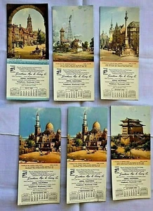 Vintage 1952 Calendar Blotters  Azusa Ca May July Aug Sept(2) Oct Qty of 6  - Picture 1 of 4