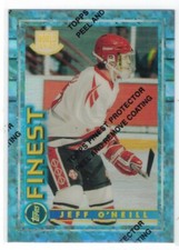 1994-95 FINEST REFRACTOR ROOKIE RC JEFF O'NEIL #162 SWEET! WHALERS
