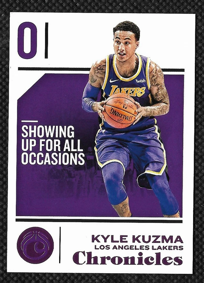 Kyle Kuzma 2018-19 Panini Chronicles Pink #63 Parallel Los Angeles Lakers NBA - Image 1 of 1