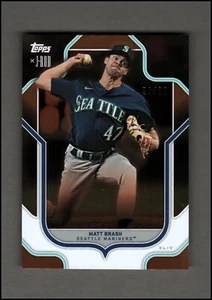 Topps X J-Rod Orange #58 Matt Brash Mariners 20/20 2023 - casi nuevo-como nuevo - Imagen 1 de 1