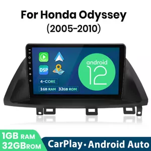 For Honda Odyssey 2005-2010 Android 12 CarPlay Car Stereo Radio DSP GPS WiFi BT - Foto 1 di 12