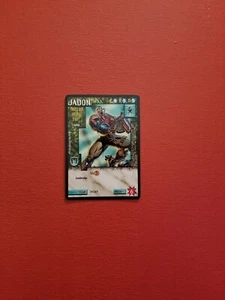 JUEGO DE CARTAS COLECCIONABLES WILDSTORMS - TARJETA DE JUEGO JADON - Imagen 1 de 2