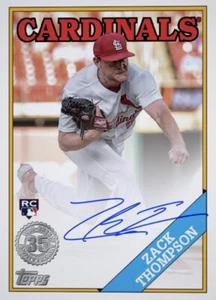 [DIGITAL] Topps Bunt - Zack Thompson - 1988 Topps Baseball 23 S2 - Signatures - Picture 1 of 1