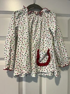 Eyelet And Ivy Girls Christmas Holiday Top Size 4 - Picture 1 of 4