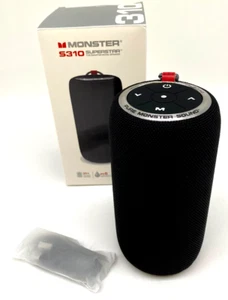 Monster Superstar Water Resistant Portable Speaker Model S310 - Black - Picture 1 of 8