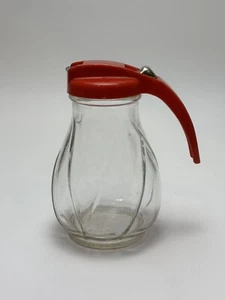 Vintage Syrup Pour Jar Chicago Federal tool Corp - Red - Picture 1 of 11