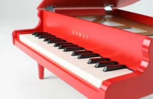 KAWAI Mini Grand Piano 1143 32-keys Red Educational Toy made in Japan NEW - Picture 1 of 7