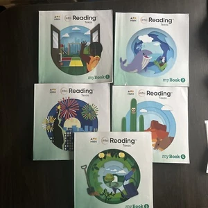 First Grade 1 HMH Into Reading Mybook Practice Workbook Text COMPLETE Set 1-5 - Picture 1 of 8