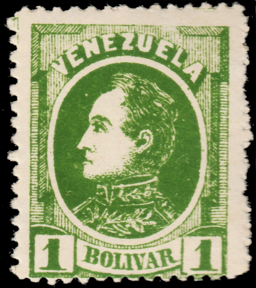 ✔️ VENEZUELA 1880 - SIMON BOLÍVAR - SC. 73 MNH FALSIFICACIÓN? Foto 1 de 1